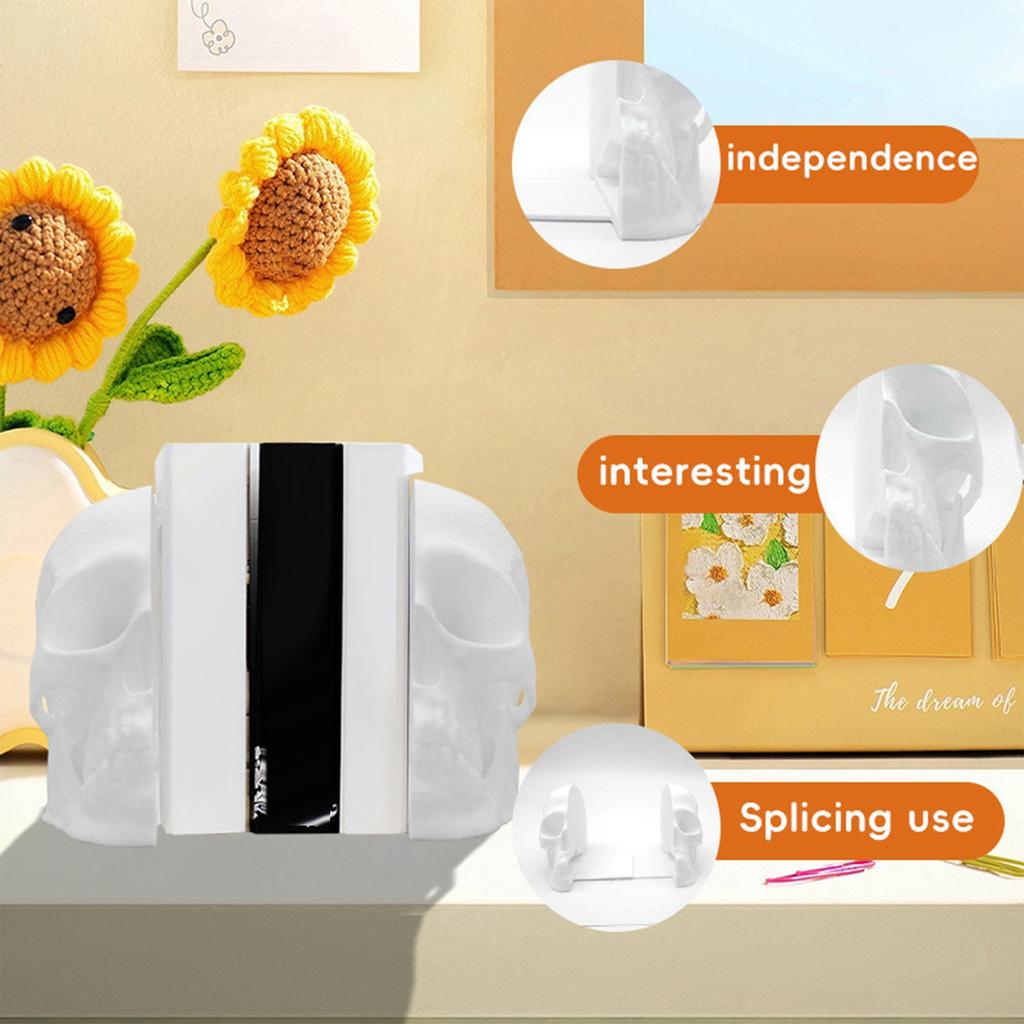 Skeleton Book Block Halloween Horror Atmosphere Decoration Props Mobile Plastic Ornaments