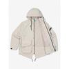 Bbc Earth Out Pocket Fish Tail Jacket  Ivory 