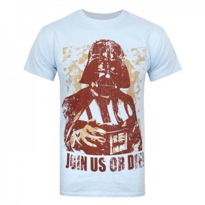 Official Mens Join Us Or Die Darth Vader T-Shirt