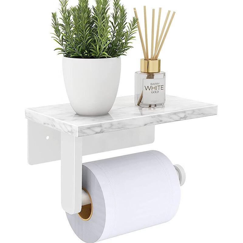 

MDNG Stainless Steel & Marble Desktop Tissue Holder