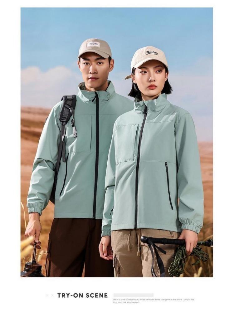 Windcheaters Fashionable Thin Models of Unisex Windproof Fabrics Comfortable Rushing Jacket YG-999