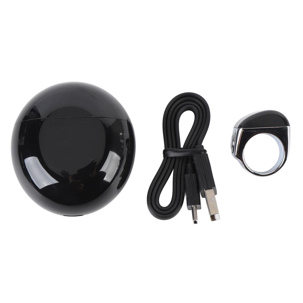 Smart Tasbih Ring Zinc Alloy IP67 Rain Proof APP Support Digital Prayer Reminder Finger Counter