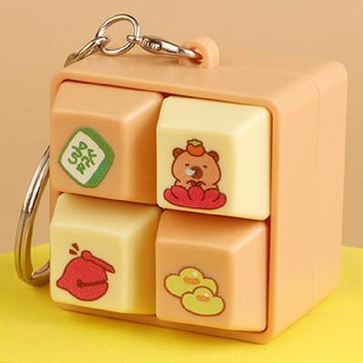 Portable Cats Inspired Push Button Sensory Toy For Anxiety Relief And Office Desk Decoration