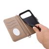 Flip Magnetische Handyhalterung Geldbörse Lederhülle Für iPhone 17 Pro Max 16 Plus 15 14 13 12 Riemen Tasche Buch Tasche Spiegel Abdeckung
