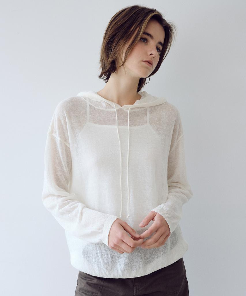 Yulago Linen Hooded Knit