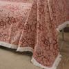 Exquisite sofa towel anti-cat scratch jacquard succulent pink retro thick sofa cover blanket factory