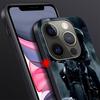 Motorcycle Case for Apple iPhone 14 11 7 SE 2020 8 X XS 13 12 Mini XR 15 Pro Max Silicone Black Soft Phone Cover