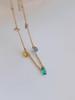 High-End Rainbow Zircon Titanium Anklet: Versatile, Non-Fading, Fashionable for Women