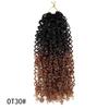 Capelli da Crochet Yanky Twist Pre-Torsadati Ricci Piccoli e Vivaci Capelli Sintetici per Treccine 24 Ciocche/Confezione Estensioni Capelli Leggere