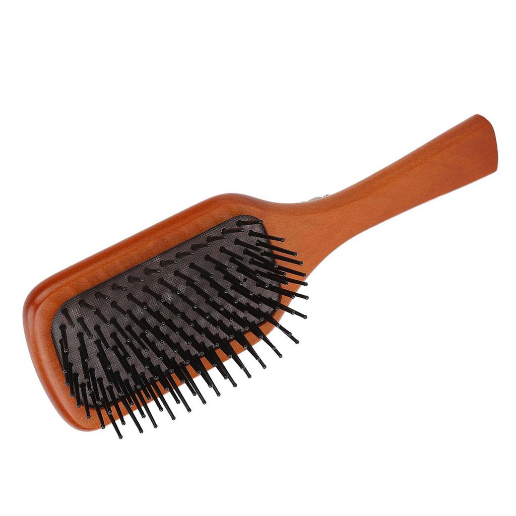 Paddle Hair Brush Ergonomic Massage Scalp Reduce Pulling Prevent Slipping Paddle Detangling Brush with Handle for Women