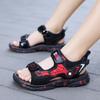 Boys' Non-Slip Sandals - Summer 2024: Soft Sole, Open-Toed Beach Shoes for Ages 6-15