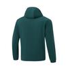 Li-Ning Fitness Series Hooded Logo Letter Zipper Windbreaker Men outerwear AFDW995-9