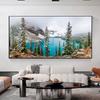 Canvas Painting Snow Mountain Landscape Canvas Prints Art Canvas Wall Art Poster Plant Posters And Prints Wall Art Picture For Living Room Home Decor
