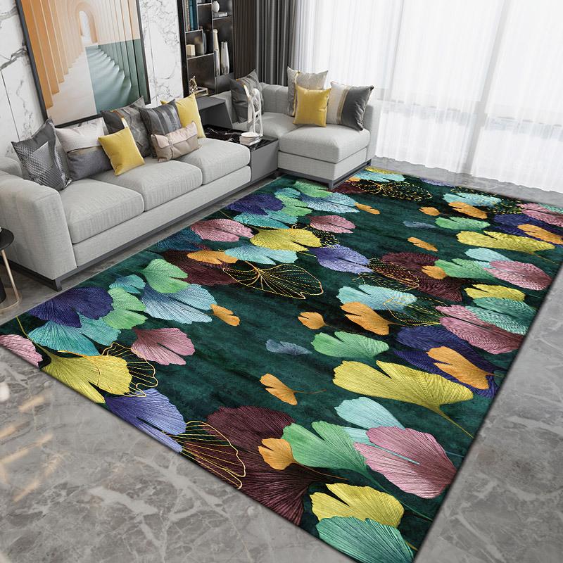 

Ковер для гостиной в скандинавском стиле, ковер для журнального столика, дивана, прикроватный ковер, бытовой коврик для большой площади 100 * 160cm