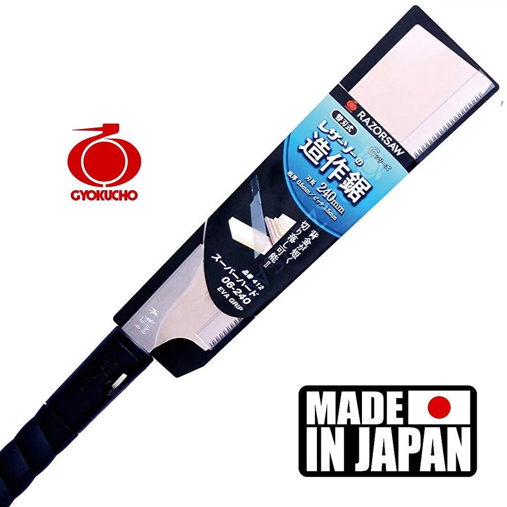 Razorsaw Super Hard 240mm TPE Handle Woodworking Saw (Model 412)