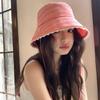 French Style Lace-up Sun Caps Big Brim Women's Sun Hat Elegant Summer Fisherman Hat  Outdoor