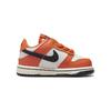 Nike Dunk Low TD Halloween 2022 Sneakers da bambino Arancione Fantasma Nero DH9761-003
