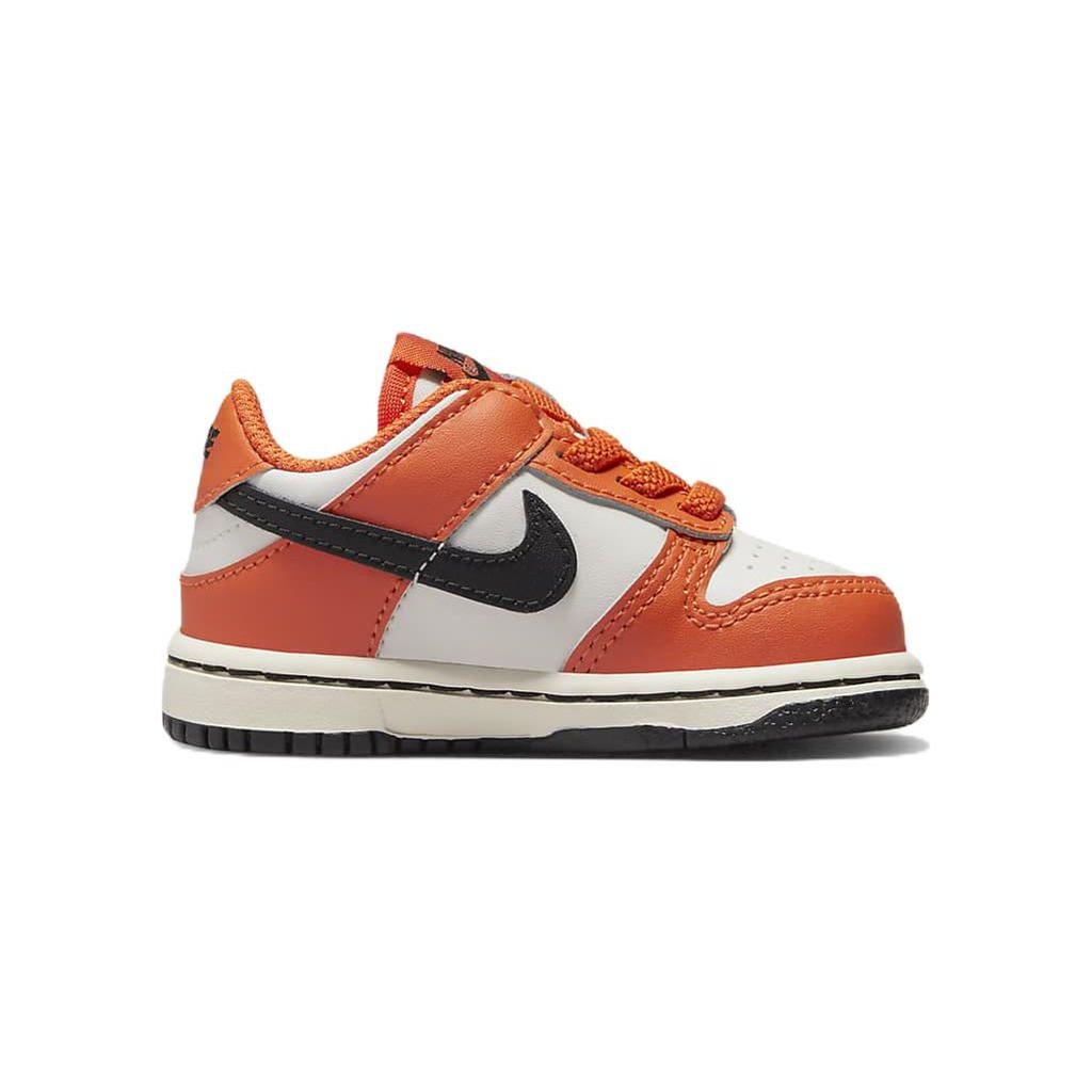 Nike Dunk Low TD Halloween 2022 Sneakers da bambino Arancione Fantasma Nero DH9761-003