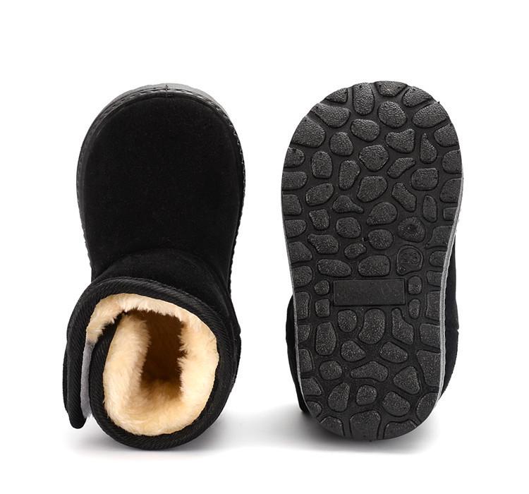 Kids' Thickened Warm Rubber Snow Boots - Super Soft for Toddlers