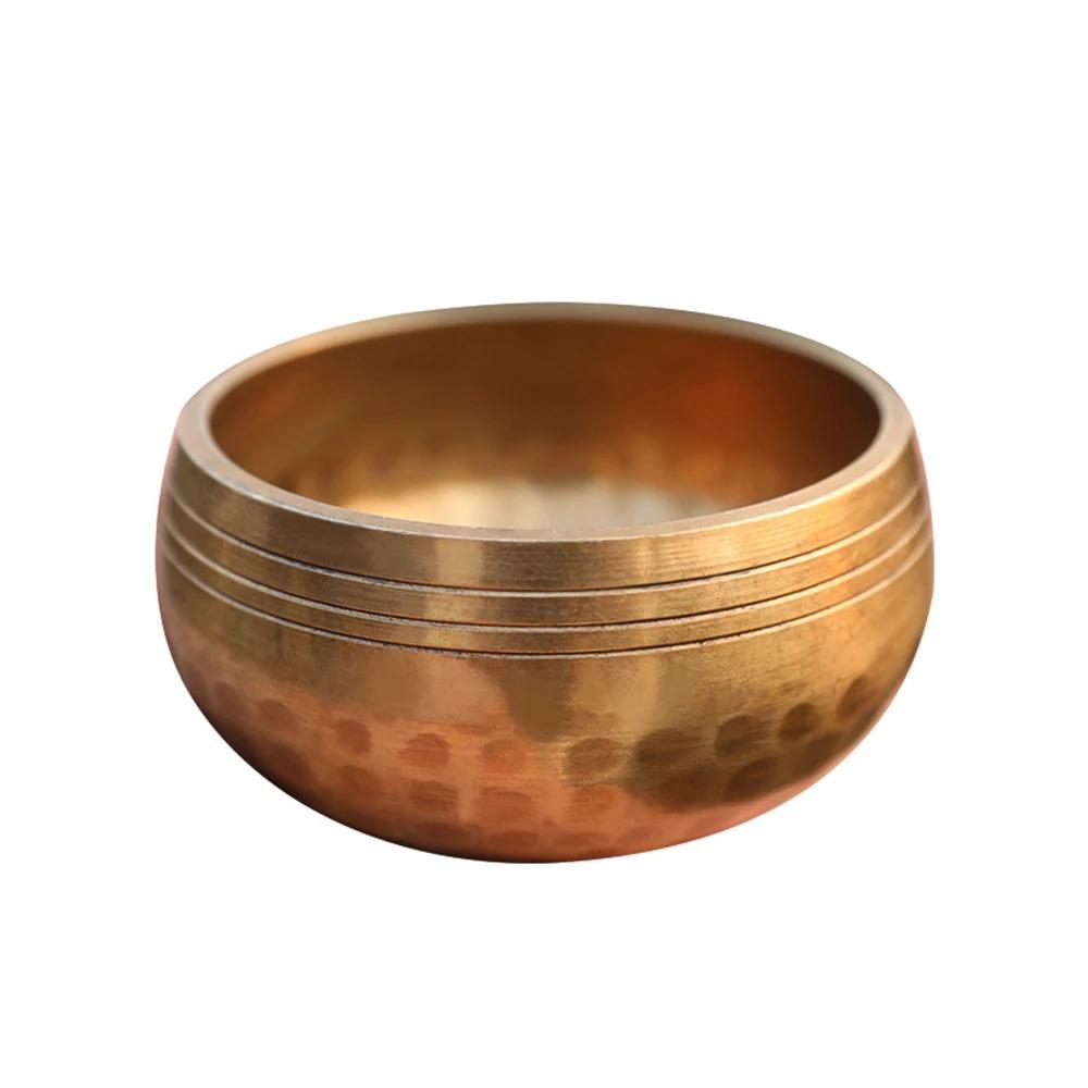 Nepal handmade Tibetan Singing Bowl Yoga Meditation Chanting Bowl Brass Chime Handicraft music therapy Tibet Buddha sound bowl
