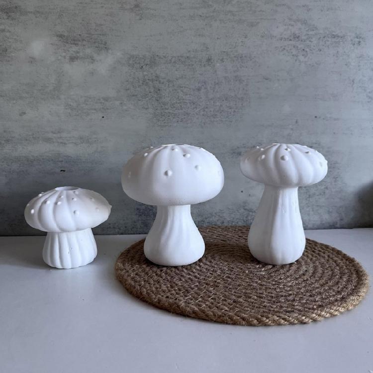 Eleganter pilzförmiger stabiler Silikon-Blumentopf-Formwerkzeug Must-Have-Zubehör für den Heimgebrauch Resin-Art-Enthusiasten