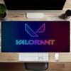 1pc Large Gaming Mouse Pad, UV Reactive Non-Slip Desk Mat, Washable PolyesterValorant, Neon, Special Warfare HeroesComputer Pad with Vibrant