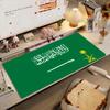 Nation Saudi Arabia  Mouse Pad Nonslip Rubber Computer Mat Gamer Balance Decoracion Deskmat Laptop Office Large