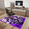 1pc Hannya Mask Chair Mat: Anime Cartoon Design, Non-Slip Carpet for Office Chairs, Suitable for Home Decor, Living Room, Bedroom, Game Room - Perfect