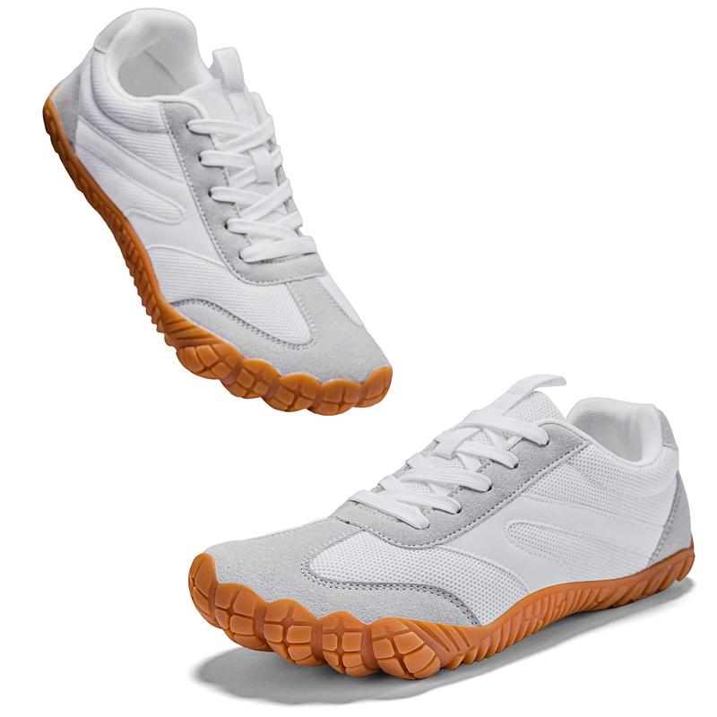Barefoot Shoes Men Wide Toe Box Minimalist Zero Drop Athletic Shoes Breathable Non Slip Walking Running Shoes Wide Width For Bunions