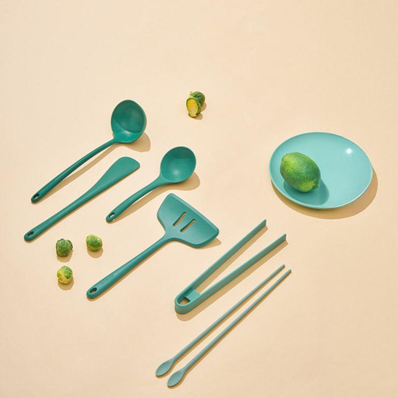 Allevo Dietz Silikon Kochgeschirr Küchenwerkzeug 6-teiliges Komplettset