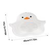 Foot Rub Mat Little Yellow Duck Design Silicone Foot Mat Anti-Slip Suction Cup Bottom Dead Skin Remover Bath Pad