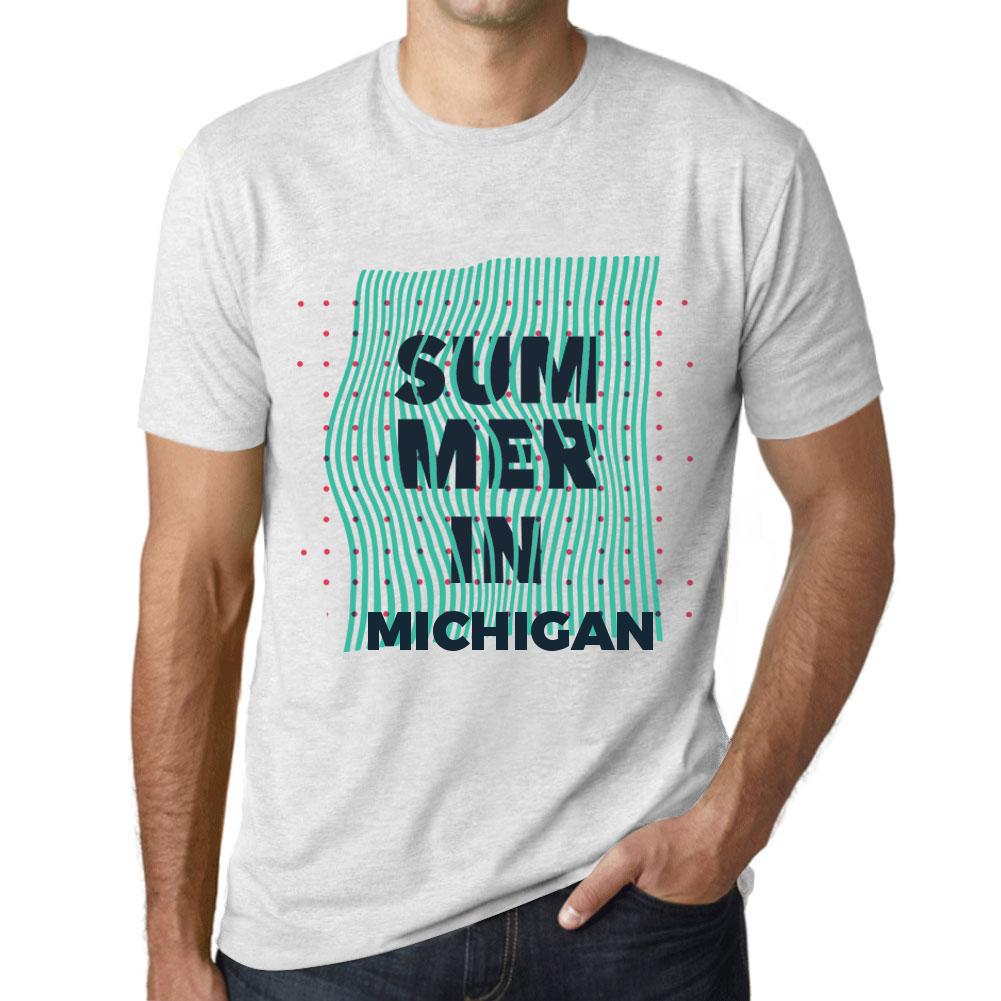 ULTRABASIC - Homme Graphique  Summer In MICHIGAN