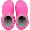 Crocs Winter Puff Electric 15cm Boots, Kids, Pink/Light Gray,