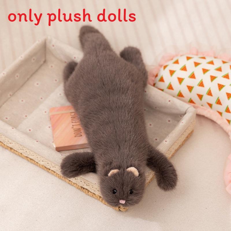 

Plush Mink Toy With Pp Cotton Filling For Kids And Collectors