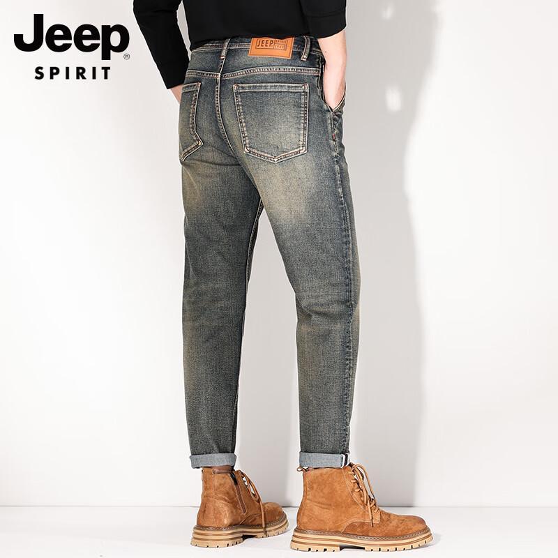 JEEP SPIRIT Men's Straight Fit Jeans
