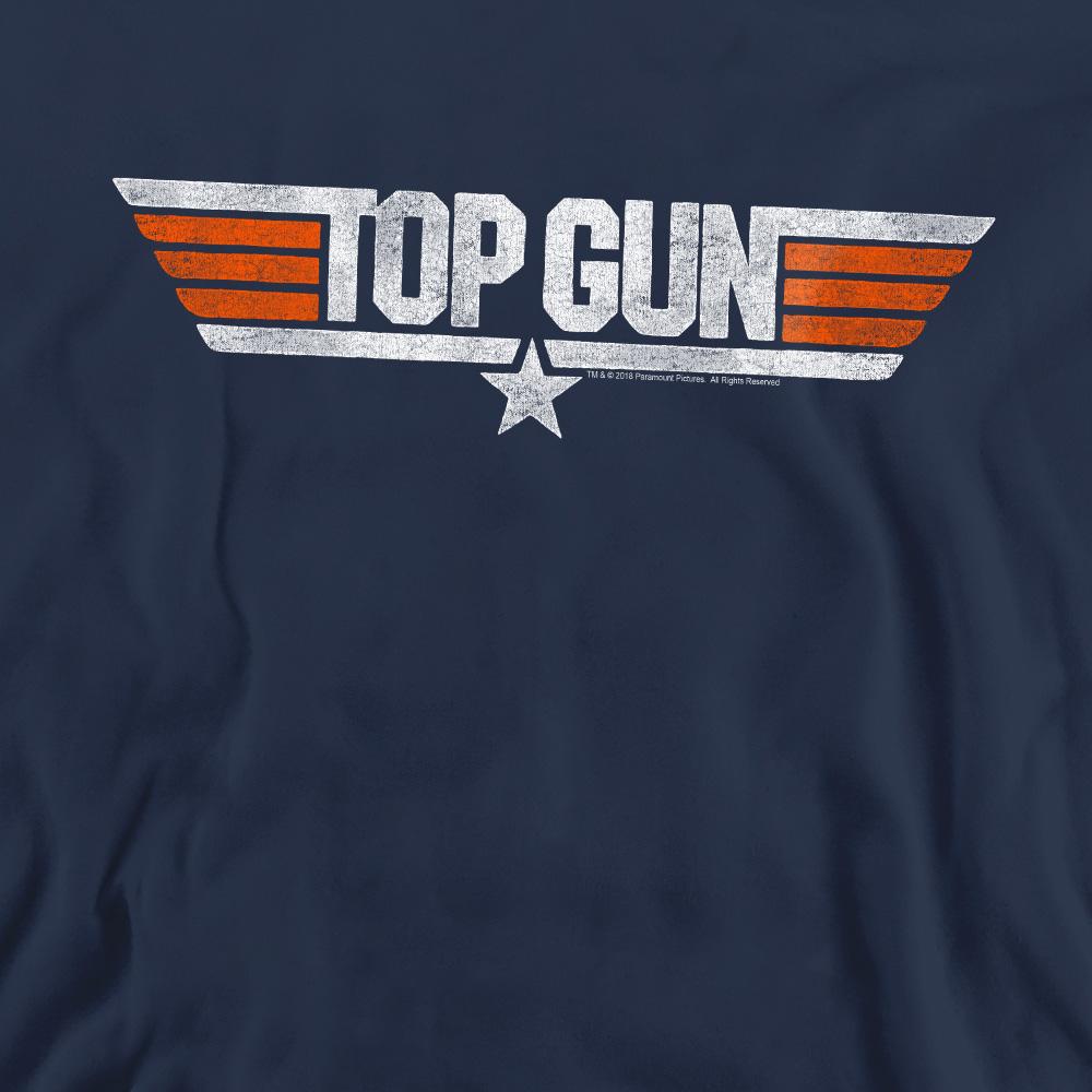 Top Gun Unisex Adult Distressed Logo Sweatshirt