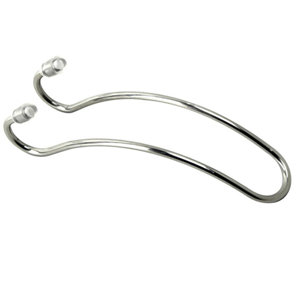 4PCS Edelstahl Sicherheit tragbare Metall Kopfstütze Haken für Auto