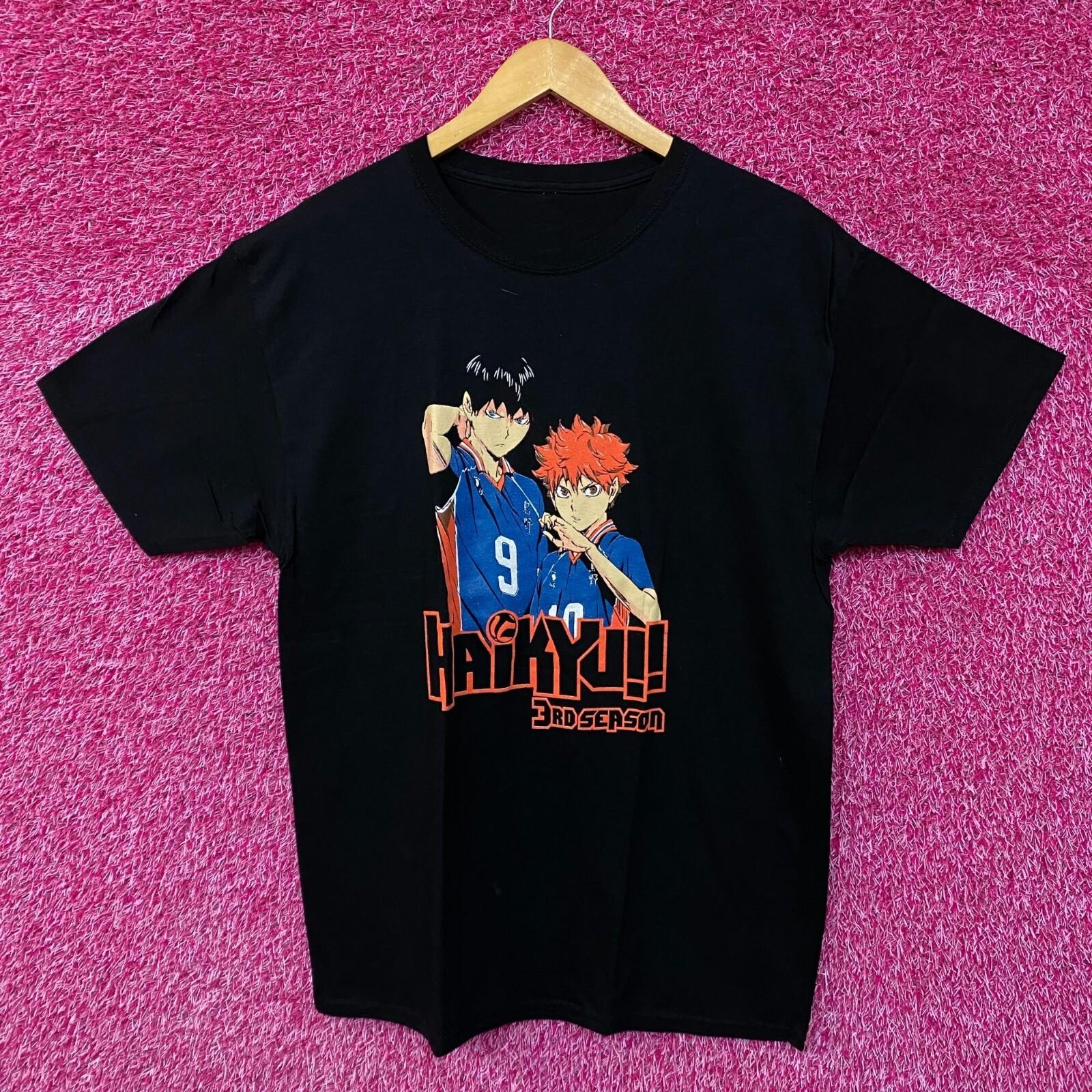 Haikyu Kageyama and Hinata Tshirt size medium M
