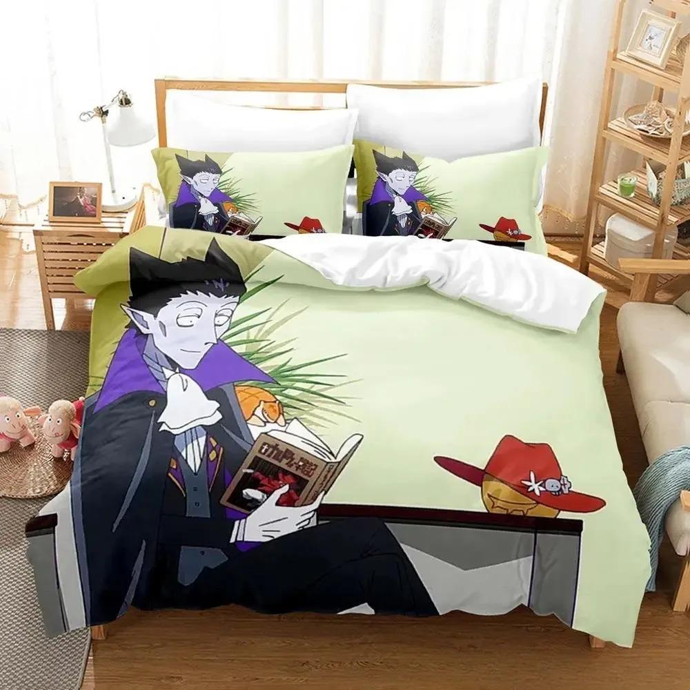 Comforter The Vampire Dies In No Time 2 Bedding Set Cartoon Anime Adult Kid Bedroom S 3D Print Kawaii Anime