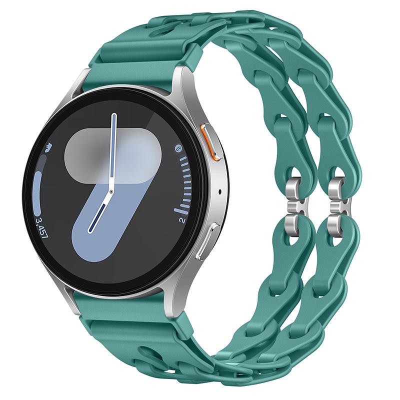 Fashion Hollow Silicone Strap for Samsung Watch7 & Huawei GT3 Pro