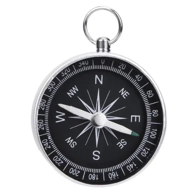 Portable Outdoor Camping Hiking Metal Aluminum Alloy Compass Waterproof Rustproof Navigation Compass