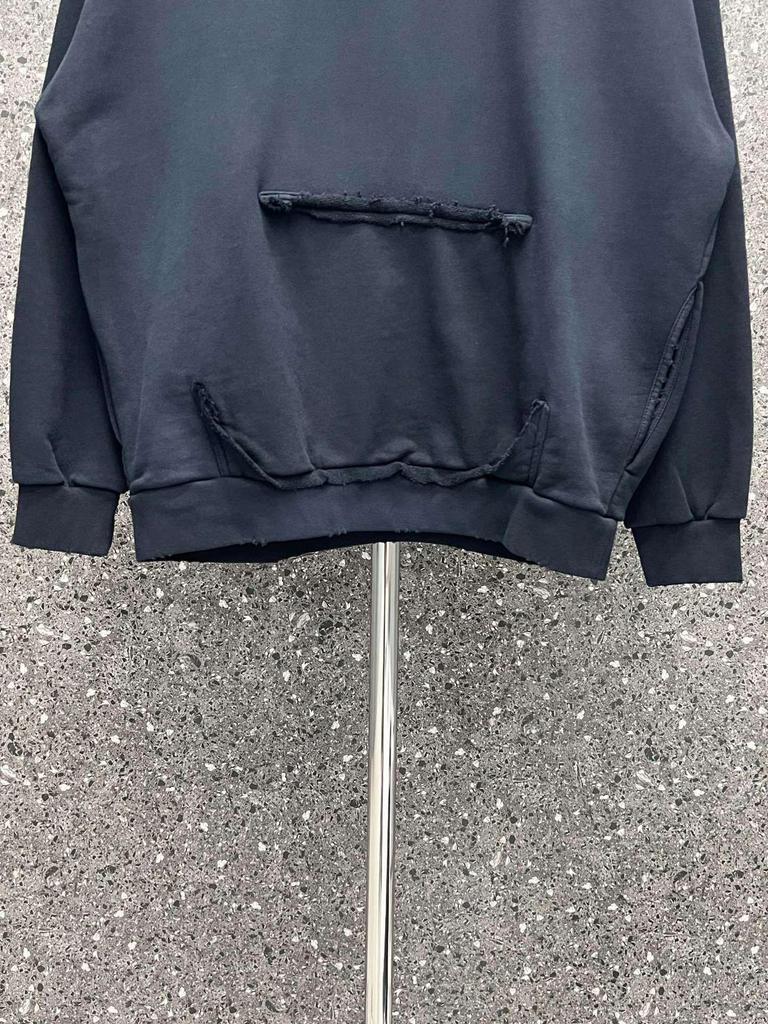 B Marke 23SS Gelbes Logo Unisex Oversized Hoodie