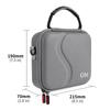 For DJI Osmo Mobile 7/7 Pro Carrying Case Portable Storage Bag with Secure Compartments Shoulder Bag Handheld Gimbal Accessories