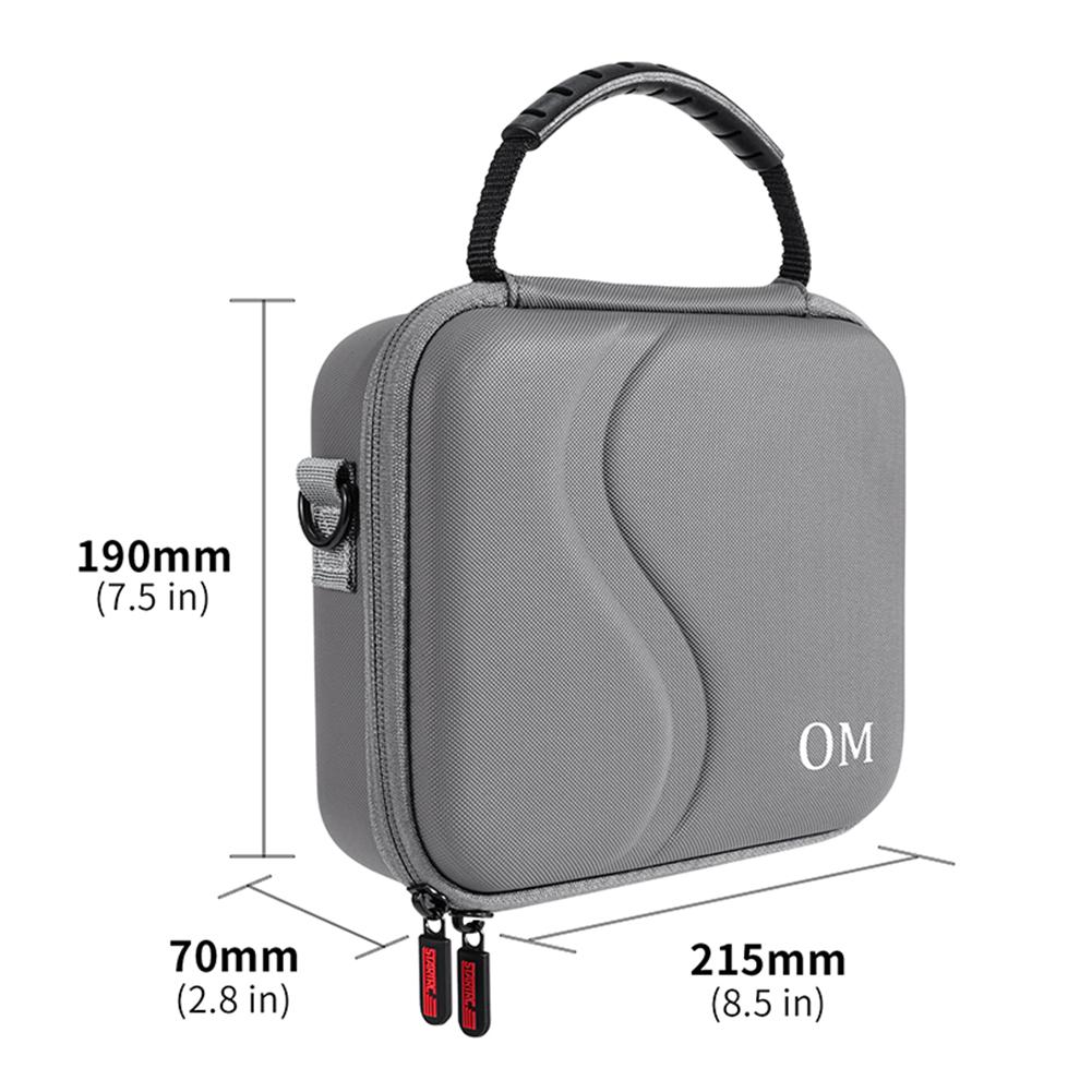 Portable Carrying Case Handheld Gimbal Box Storage Bag Shockproof Splashproof Shoulder Bag for DJI Osmo Mobile 7/7 Pro Accessory