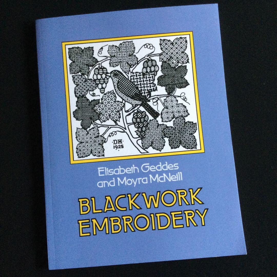 Blackwork Western Book Embroidery History Pattern Collection Design