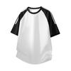 T-shirt a maniche corte da uomo T-shirt larga Top T-shirt stile semplice