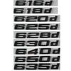 For 6 Series Black 618d 620d 625d 628d 630d 635d 640d 645d 650d 660d 666d 668d Symbols Emblems Badges DL8