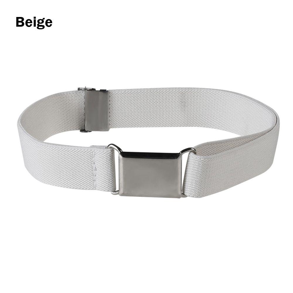 Gift Pants Strap Solid Color Boys Girls Alloy Buckle Waistband Kids Canvas Belt Adjustable