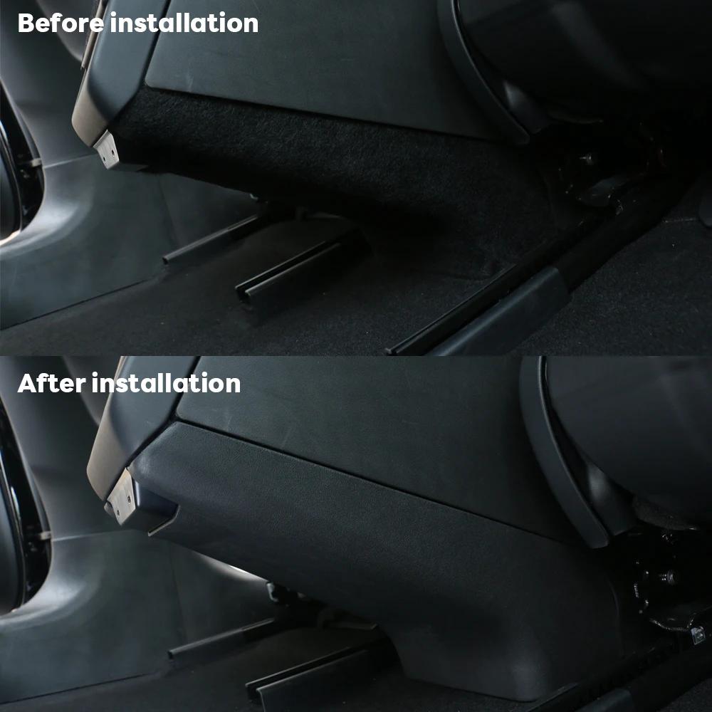 For 2025 2026 Tesla Model Y Juniper Model 3 Highland Central Armrest Box Rear Seat Anti-Kick Board Anti Dirty Protection Cover