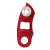 Mountain Bike Frame Gear Tail Hook Extender Aluminum Alloy Bike Accessory Compatible with 34‑52T Large Flywheel